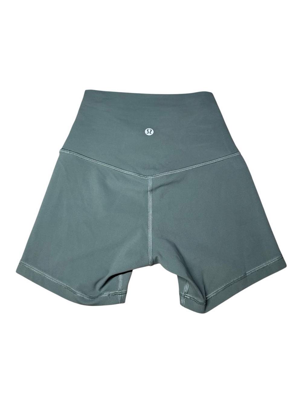 lululemon athletica High-Rise Slate Green Workout Shorts